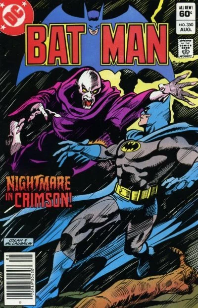 Cover of Nightmare in Crimson!