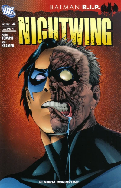 Cover of Caída libre: Conclusión; Batman R.I.P.: El gran salto primera parte