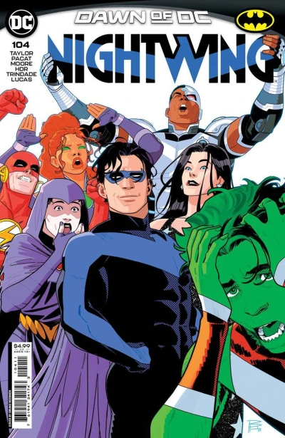 Cover of Superwing in Rise of the Underworld, Finale; Nightwing & Superman in: Night at the Circus, Finale
