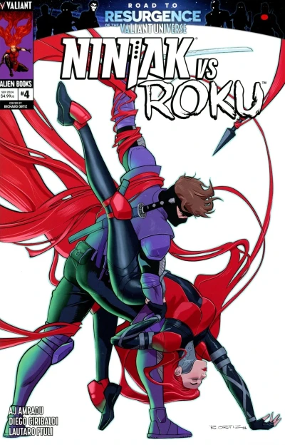 Cover of Roku vs Ninjak
