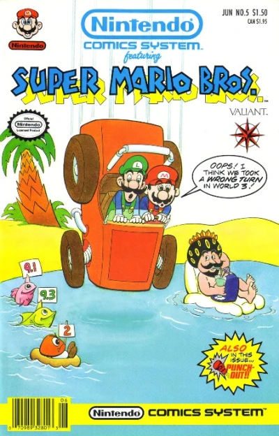 Cover of Super mario Bros. Just Deserts; The First Fight; Fox and Hounds