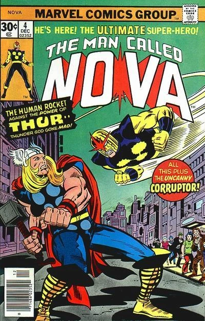 Cover of Nova against the Mighty Thor