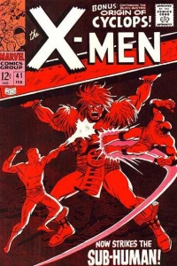 Now Strikes... the Sub-Human; The living Diamond!