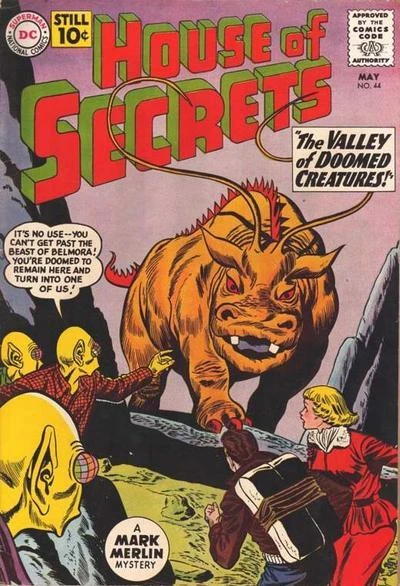 Cover of The Valley of Doomed Creatures!