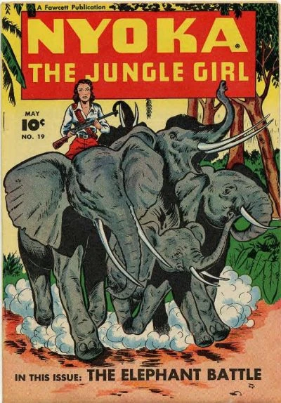 Cover of The Elephant Battle, The Congo Headhunt