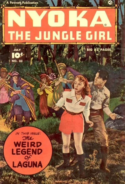 Cover of The Weird Legend of Laguna, The Silver Scourges of the Jungle