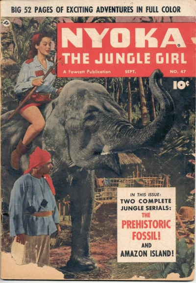 Cover of The Prehistoric Fossil! ; Amazon Island!
