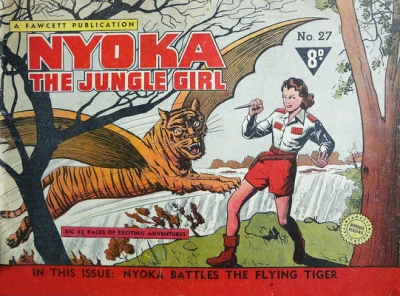 Cover of Nyoka Battles the Flying Tiger