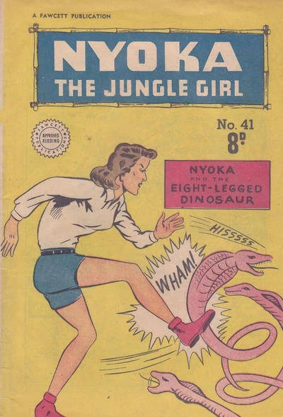 Cover of Nyoka and the Eight-Legged Dinosaur