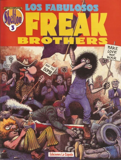 Cover of Los fabulosos Freak Brothers 3