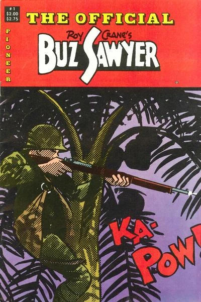 Cover of The Official Buz Sawyer