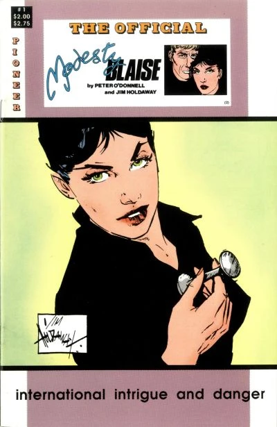 Cover of The Official Modesty Blaise