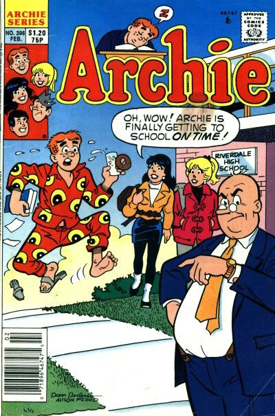 Cover of "Oh Wow ! Archie Is Finally Getting To School On Time !"