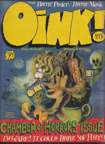 Cover of Oink! 13 - Horror issue