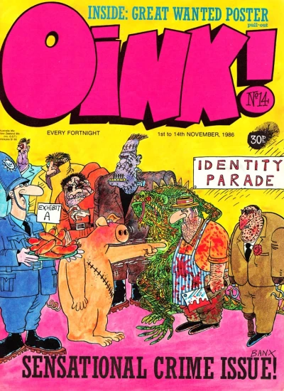 Cover of Oink! 14 - Crime Issue