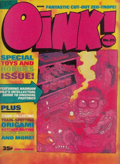 Cover of Oink! 25 - Toys and Hobbies issue