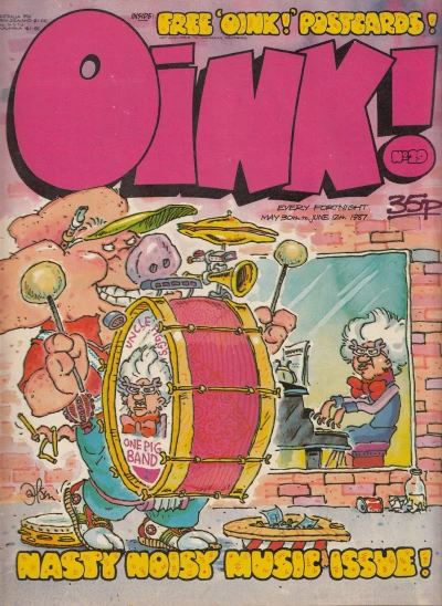 Cover of Oink! 29 - Music issue