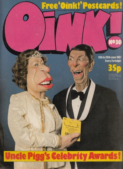 Cover of Oink! 30 - Celebrity issue