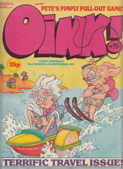 Cover of Oink! 35 - Travel issue