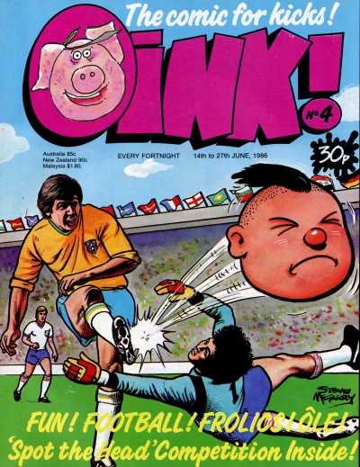 Cover of Oink 4 - Football issue