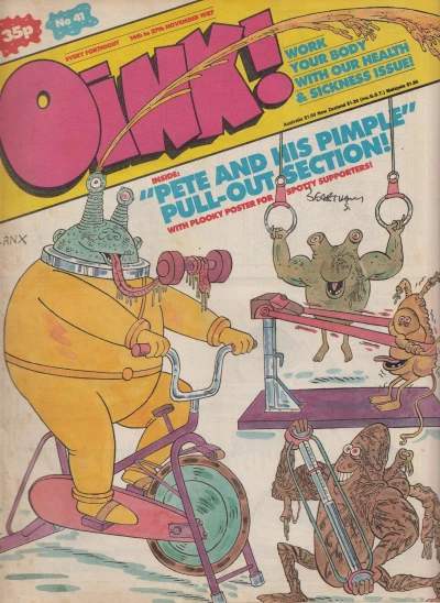 Cover of Oink! 41 - Health and Sickness issue