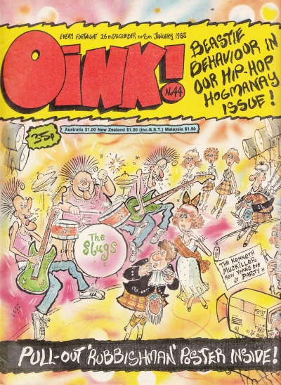 Cover of Oink! 44 - Hogmanay issue