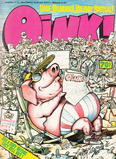 Cover of Oink! Holiday Special 1988