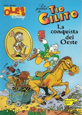 Cover of La juventud de Tío Gilito - La conquista del Oeste