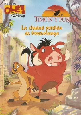 Cover of Timón y Pumba - La ciudad perdida de Gonzolanga