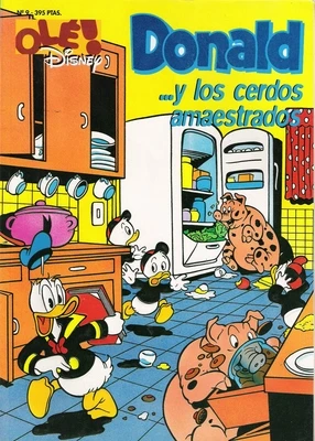 Cover of Donald ...y los cerdos amaestrados
