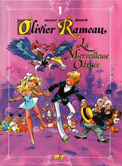 Cover of La merveilleuse odyssée