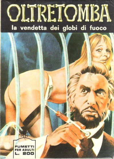 Cover of la vendetta dei globi di fuoco