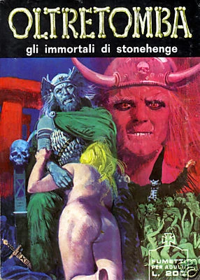 Cover of gli immortali di stonehenge