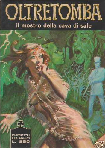 Cover of il mostro della cava di sale