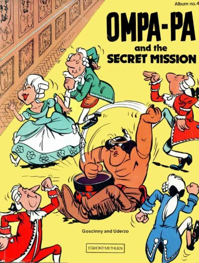 Cover of Ompa-pa and the Secret Mission