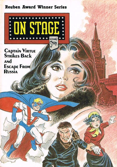 Cover of Captain Virtue Strikes Back and Escape from Russia