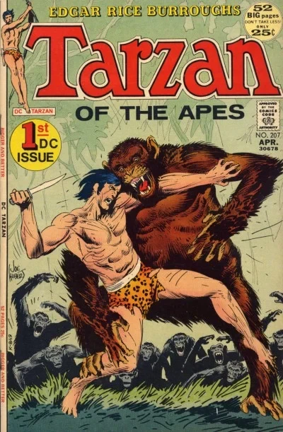 Cover of Origin of the Ape-Man Book One / Tarzan's First Christmas / John Carter of Mars: Chapter One: Arrival!