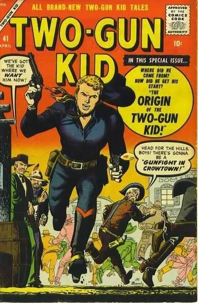 Cover of Origin Of The Two-Gun Kid!
