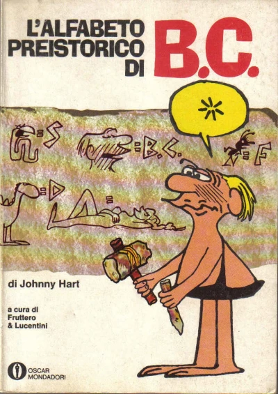 Cover of L'Alfabeto Preistorico di B.C.