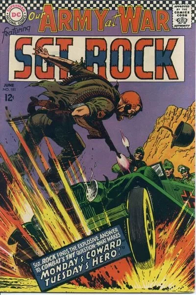 Cover of Monday's Cowards-Tuesday's Hero!