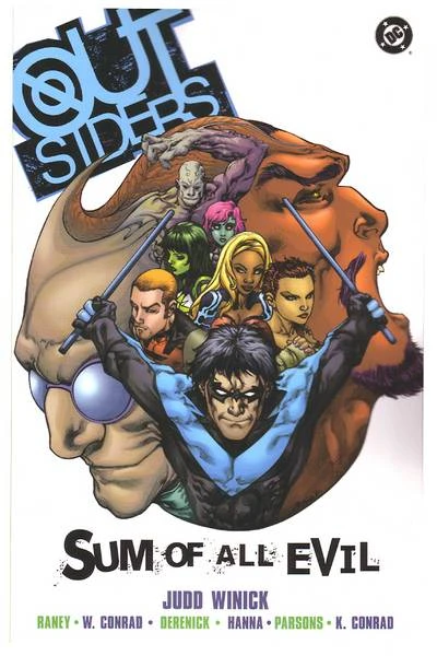 Cover of Outsiders: Sum of All Evil