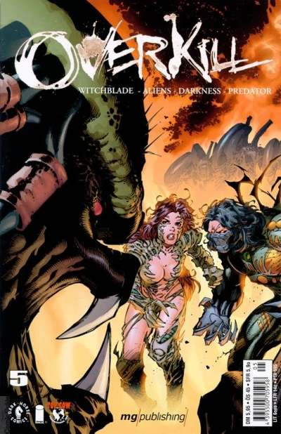 Cover of Witchblade - Aliens - Darkness - Predator
