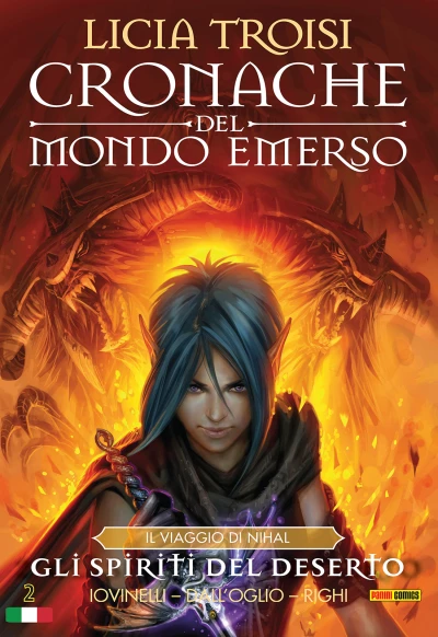 Cover of Cronache del Mondo Emerso II 2: Il viaggio di Nihal: Gli spiriti del deserto