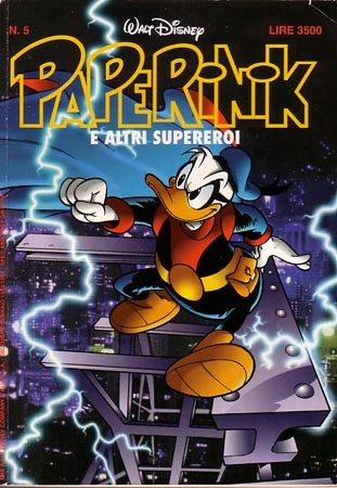 Cover of Paperinik e la bussola parapsicologica