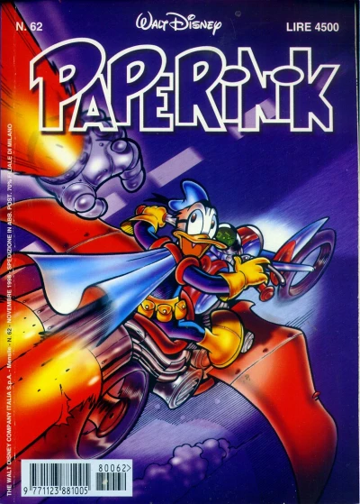 Cover of Paperinik e il pericolo incombente