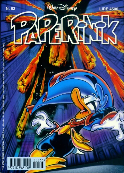 Cover of Paperinik e il Natale tranquillo