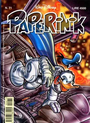 Cover of Paperinik e la vacanza di tutto riposo