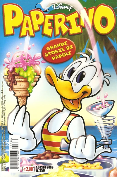 Cover of Paperino e la Vacanza Forzata