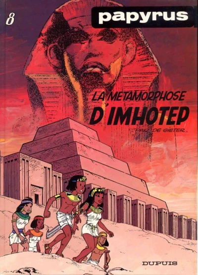 Cover of La métamorphose d'Imhotep