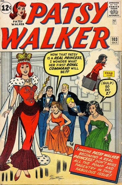Cover of Her Majesty, Patsy Walker